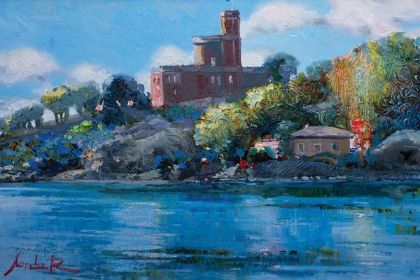 Khanlar Asadullayev: Stockholm Fortress Kastellet by Khanlar Asadullayev