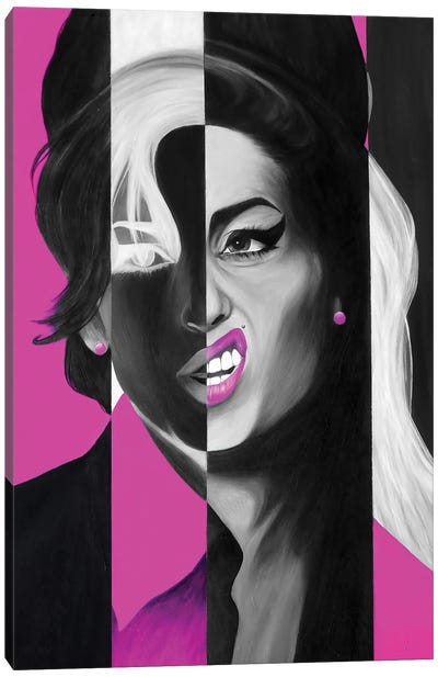 Lioness Canvas Art Print - Amy Winehouse