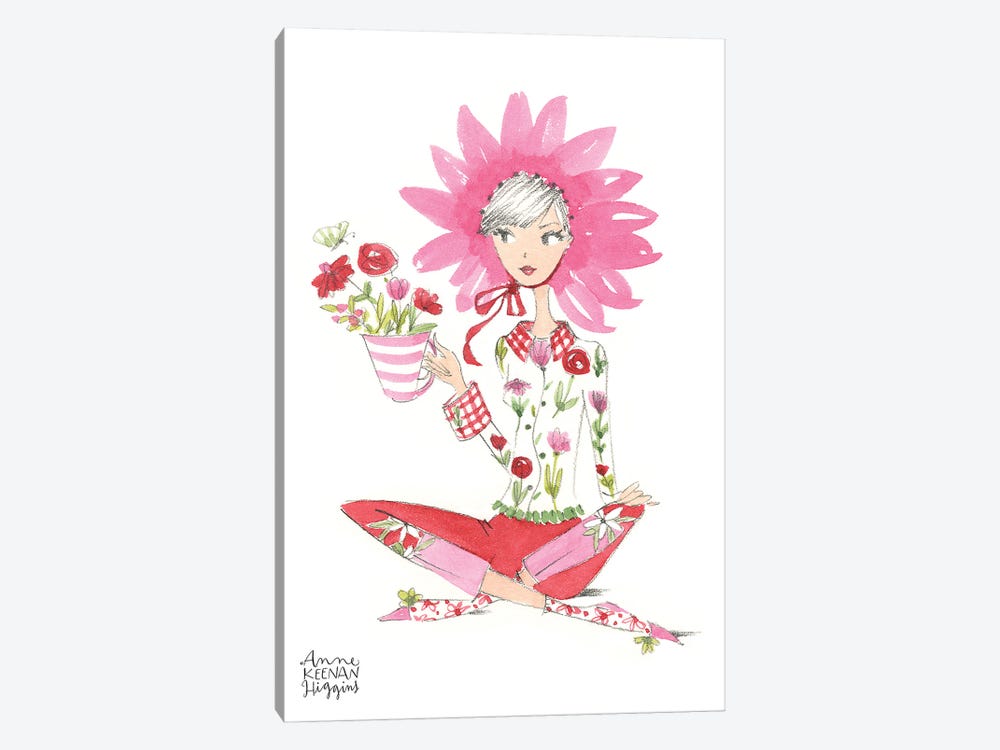Flower Bonnet 1-piece Art Print