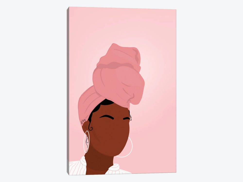 Cover Girl by Khia A. 1-piece Canvas Wall Art