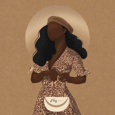 Fashionista by Khia A. canvas print