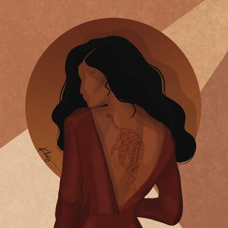 Fearless by Khia A. wall art