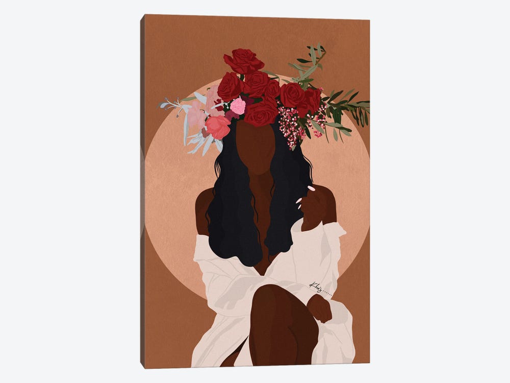 Flower Power by Khia A. 1-piece Canvas Art Print