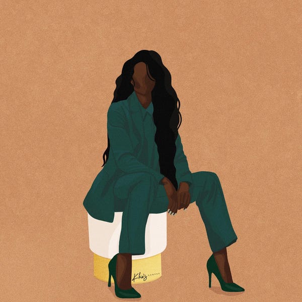 Women's Pants: Glam Boss by Khia A.