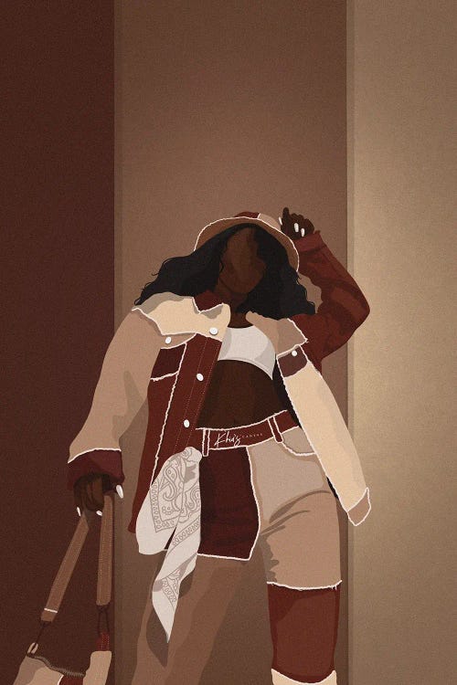 Party Girl by Khia A. wall art