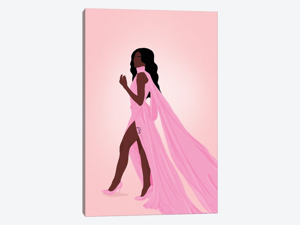 Pretty In Pink by Khia A. 1-piece Canvas Print
