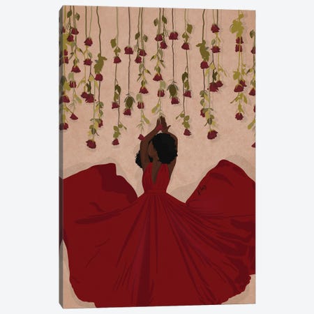 Roses Are Red Canvas Print #KHI43} by Khia A. Canvas Art