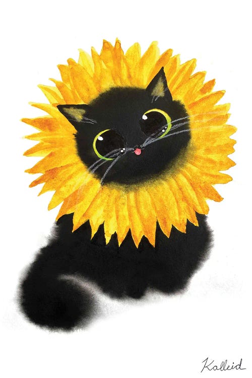 Sunflower Cat