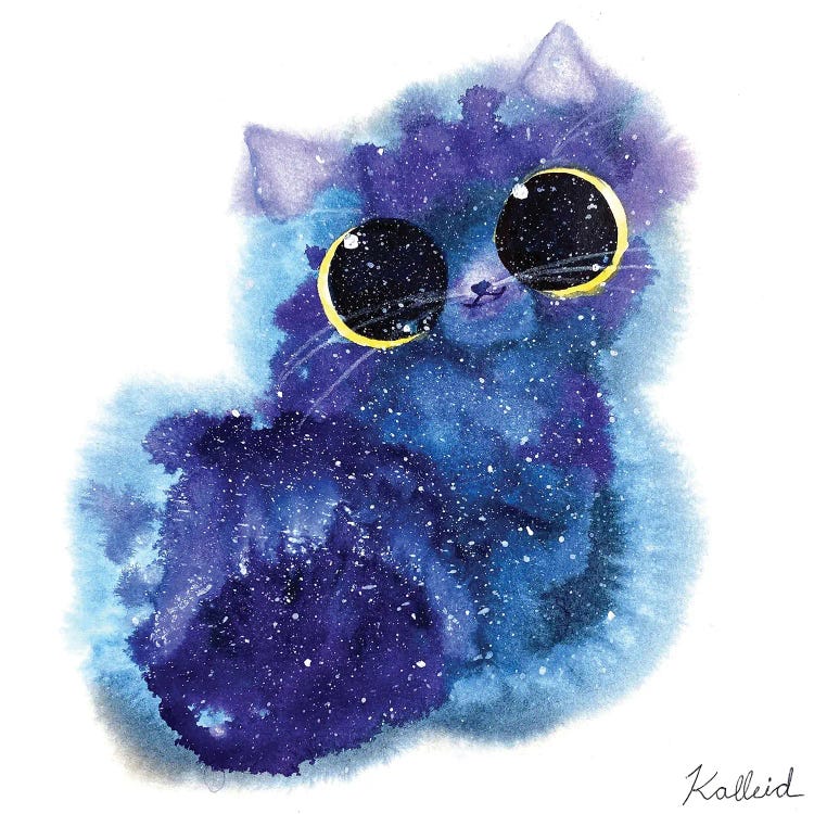 Blue Galaxy Cat