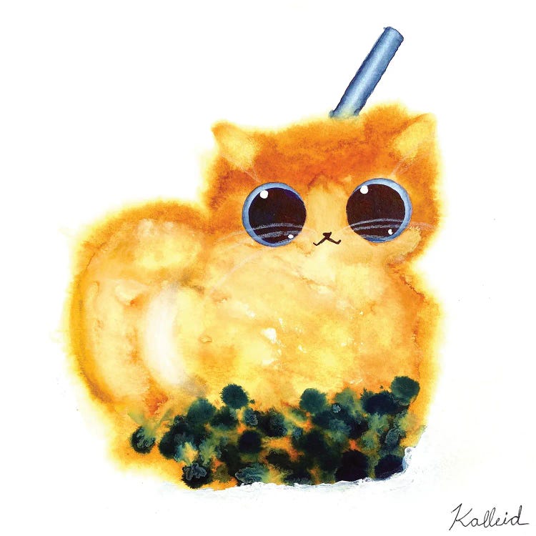 Bubble Tea Cat