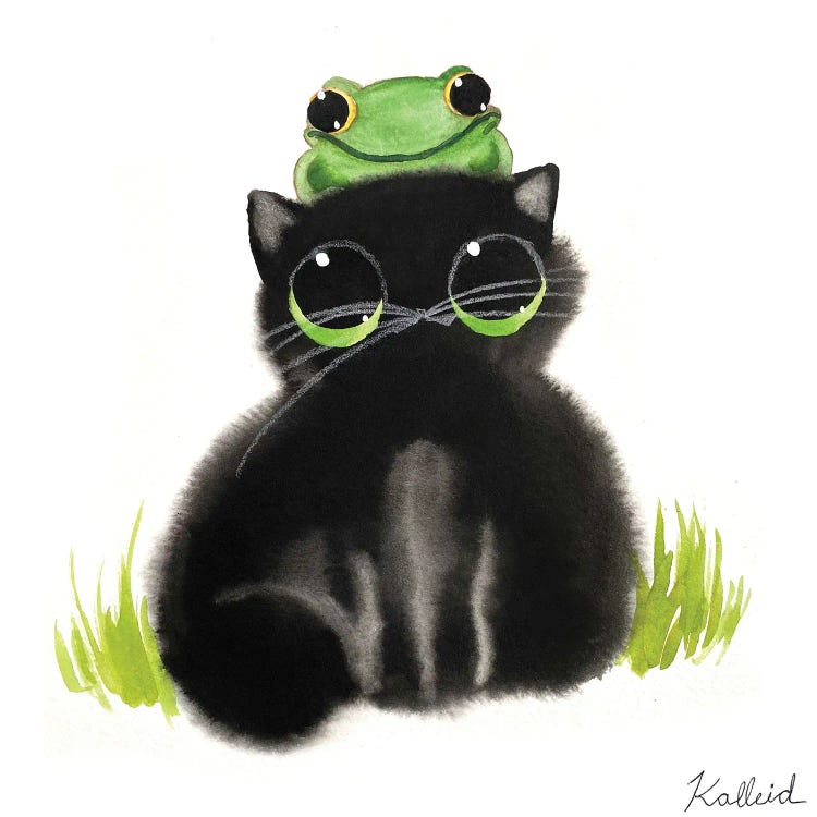 Cat Frog Hat