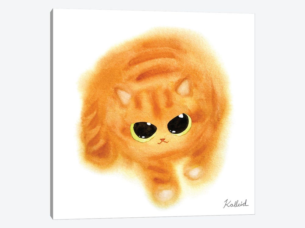 Kneady Cat by Kalleidoscape Design 1-piece Canvas Wall Art