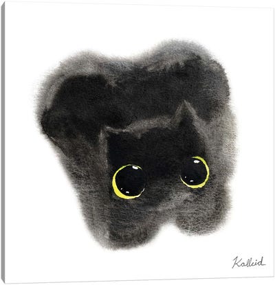 Loaf Cat Canvas Art Print - Kalleidoscape Design