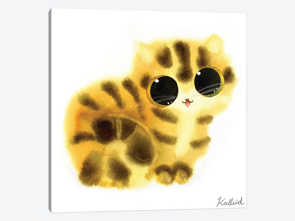 Bengal Kitty by Kalleidoscape Design 1-piece Canvas Print