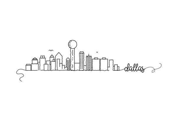 Kharin Hanes: Dallas Skyline by Kharin Hanes