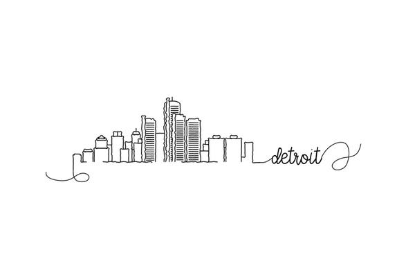 Detroit Skyline