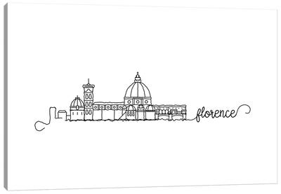 Florence Skyline Canvas Art Print - Kharin Hanes