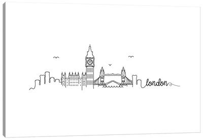 London, England Canvas Art Print - London Skylines