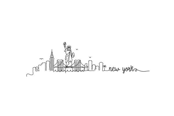 Kharin Hanes: New York City Skyline by Kharin Hanes