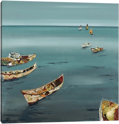 Open Sea Canvas Art Print - Kelsey Hochstatter