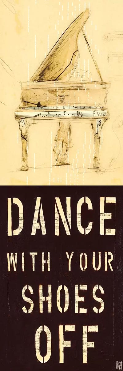 Dance With Your Shoes Off by Kelsey Hochstatter acrylic art print