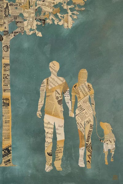 Silhouettes: Summer Stroll by Kelsey Hochstatter