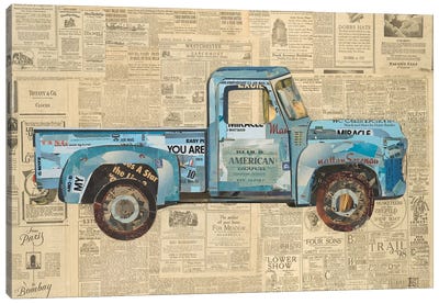 George’s ’53 Ford Canvas Art Print - Trucks