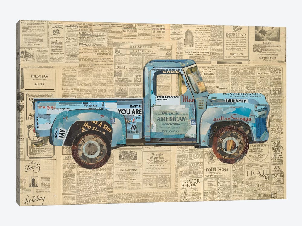 George’s ’53 Ford by Kelsey Hochstatter 1-piece Art Print