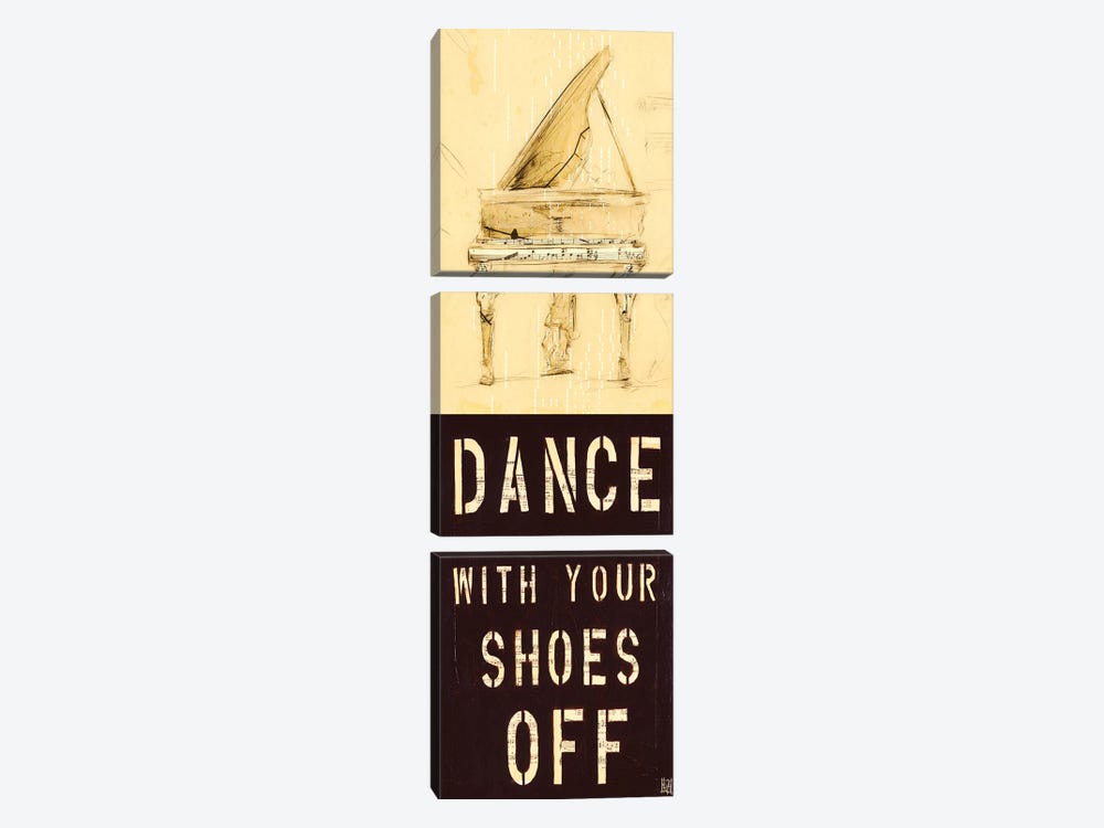 Dance With Your Shoes Off by Kelsey Hochstatter 3-piece Canvas Artwork