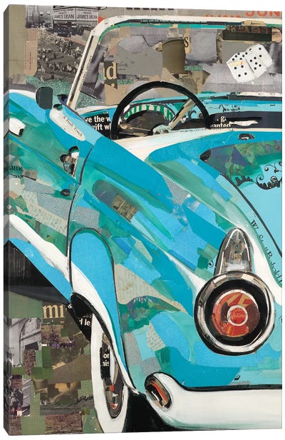 Thunderbird Canvas Art Print - Ford
