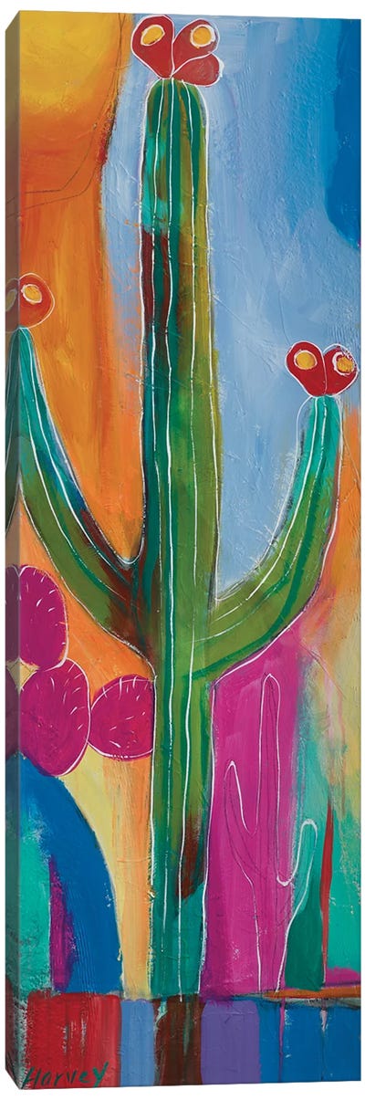 Solo Canvas Art Print - Cactus Art