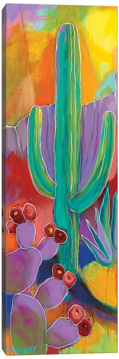 It's A Beautiful Day Canvas Art Print - Cactus Art