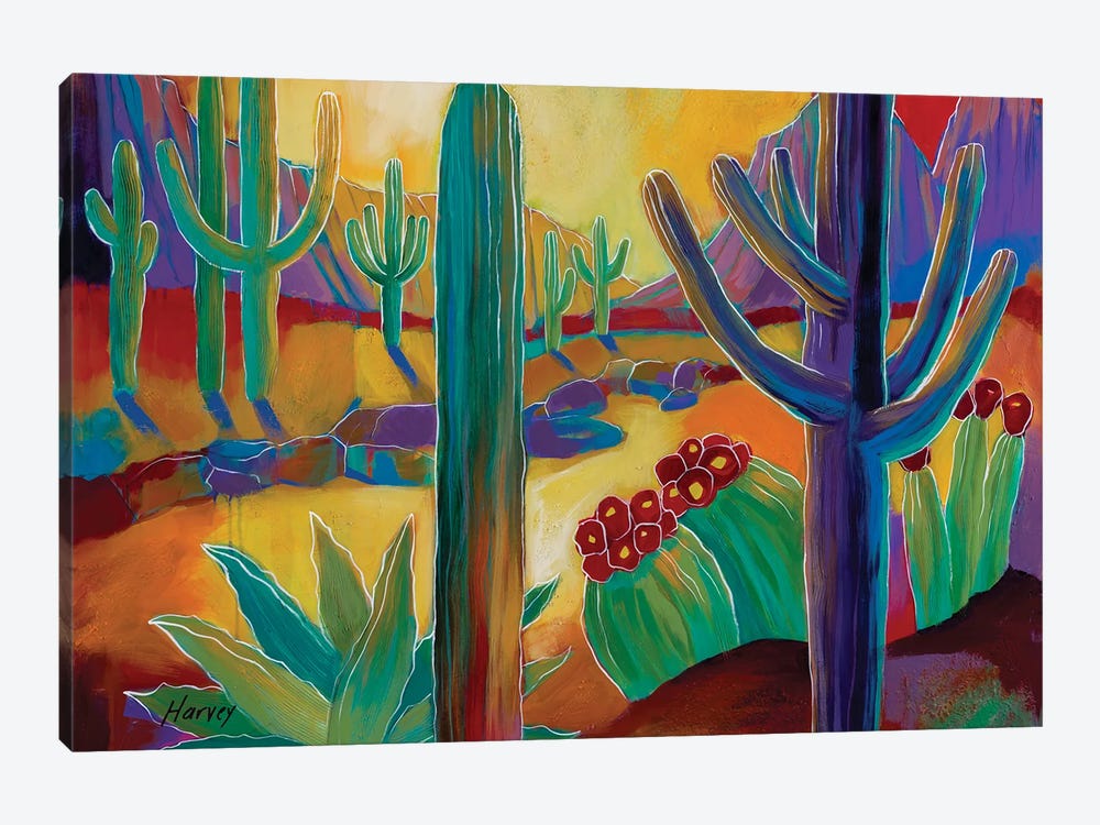 Saguaro National Park by Kristin Harvey 1-piece Canvas Artwork