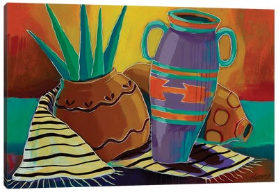 The Purple Vessel Canvas Art Print - Kristin Harvey