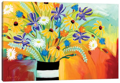 Lisa's Garden Canvas Art Print - Bouquet Art