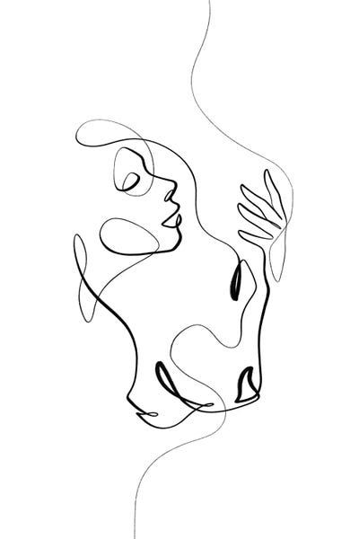 Black & White Drawings & Illustrations: Spirit Calling - Lioness by Dane Khy