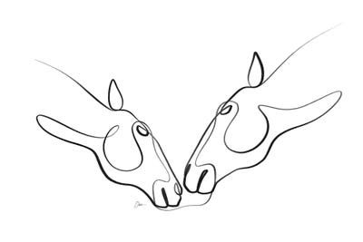 Equus XX by Dane Khy framed wall art