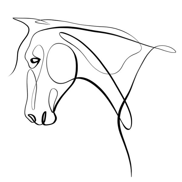 Dane Khy: Horse III by Dane Khy
