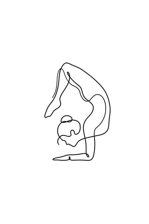 Yoga Scorpion by Dane Khy wall art