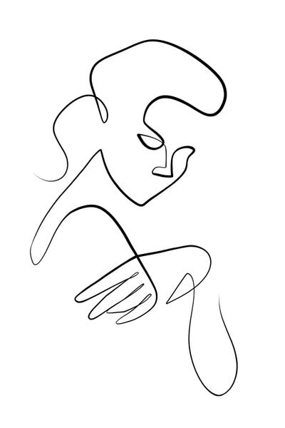 Dane Khy: Femme Portrait IV by Dane Khy