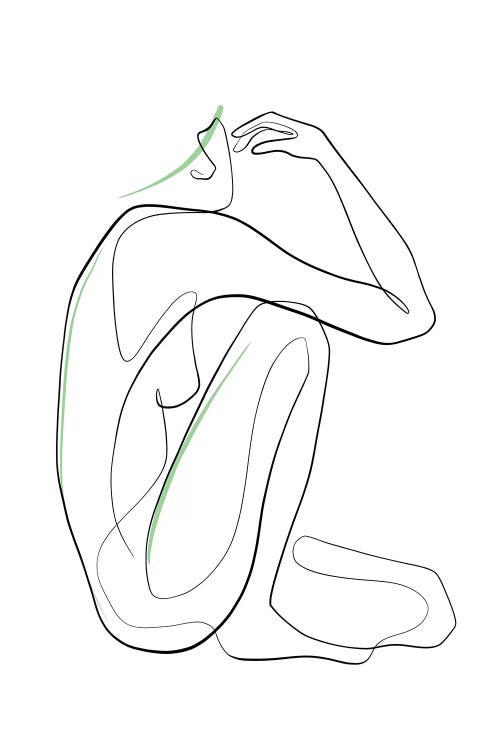 Woman Nude I by Dane Khy wall art