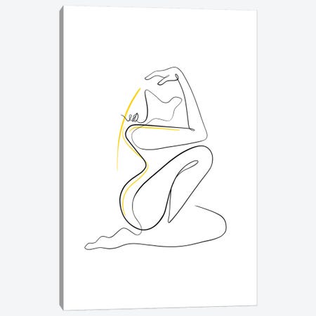 Woman Nude II Canvas Print #KHY71} by Dane Khy Canvas Art Print