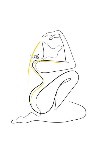 Dane Khy: Woman Nude II by Dane Khy