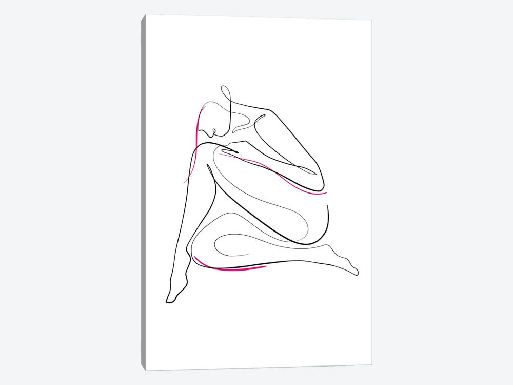 Woman Nude III by Dane Khy 1-piece Art Print
