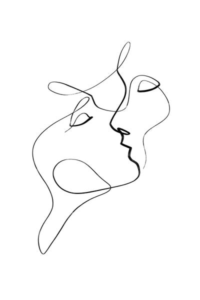 Black & White Minimalist Décor: Invite Me In No. 2 by Dane Khy