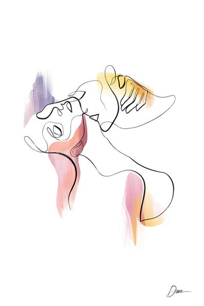 Dane Khy: Eros No 1 - Erotic Line Art by Dane Khy