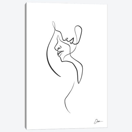 Eros No 4 Canvas Print #KHY93} by Dane Khy Art Print