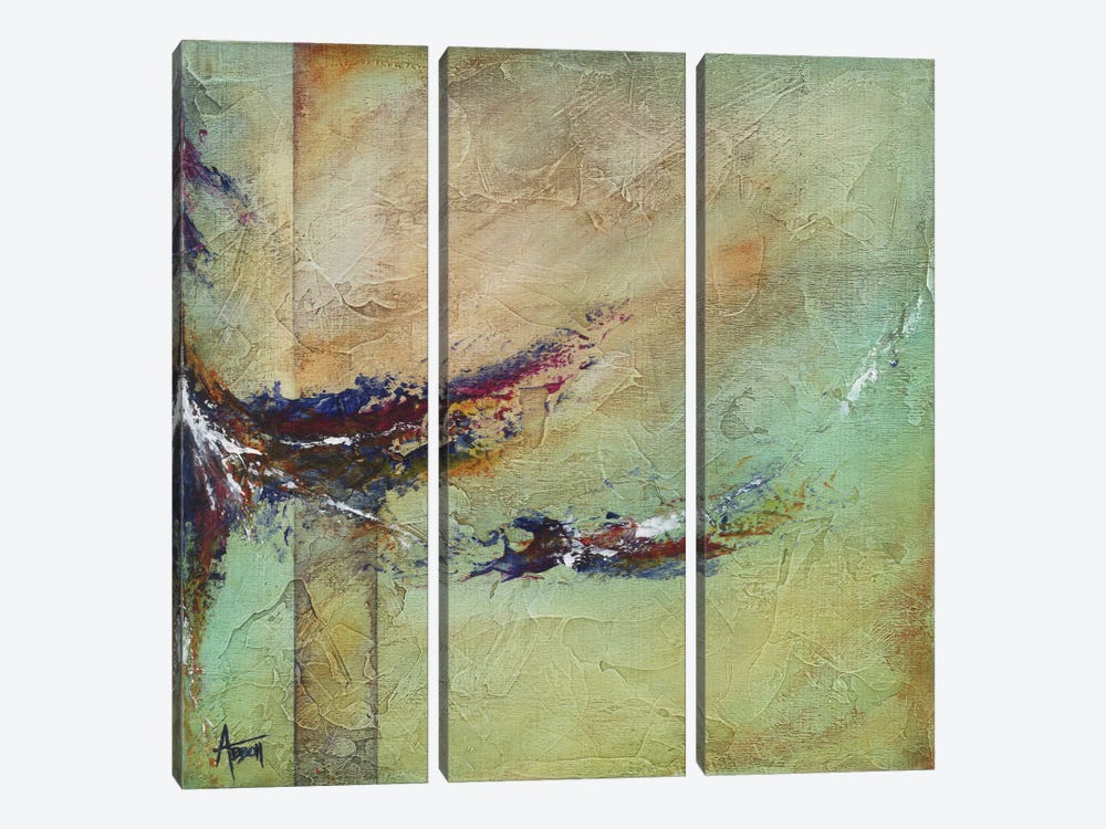 Tempestuous by Kimberly Abbott 3-piece Canvas Artwork