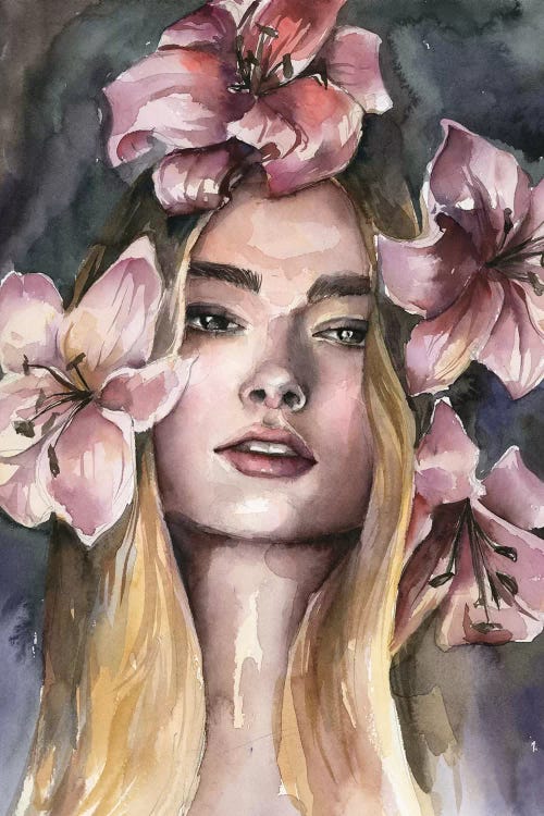 Lillygirl by Kira Balan wall art