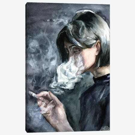 Smoke Canvas Print #KIB28} by Kira Balan Canvas Wall Art